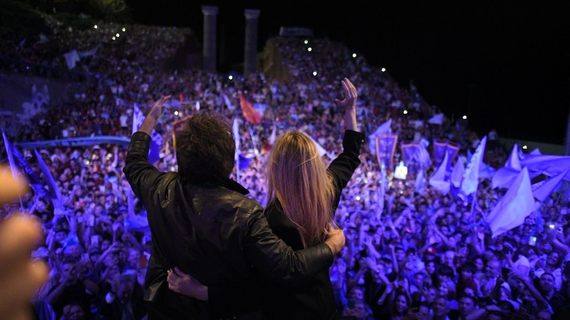 Milei: "A partir del domingo va a cambiar en serio la Argentina".